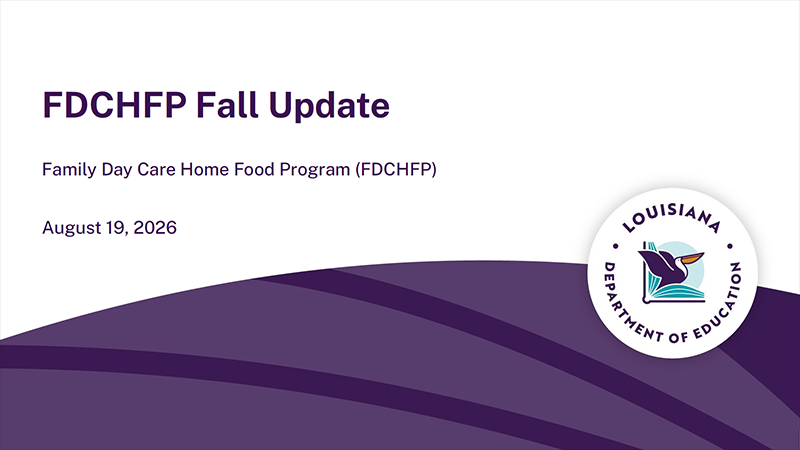 Family Daycare Homes Fall Update Meeting Image