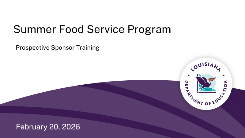 SFSP - 2026 New and Prospective Sponsors Image