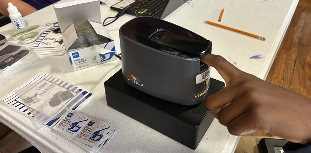 Example Veggie Meter Usage