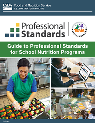 Guide to Professional Standards for School Nutrition Program Cover Image