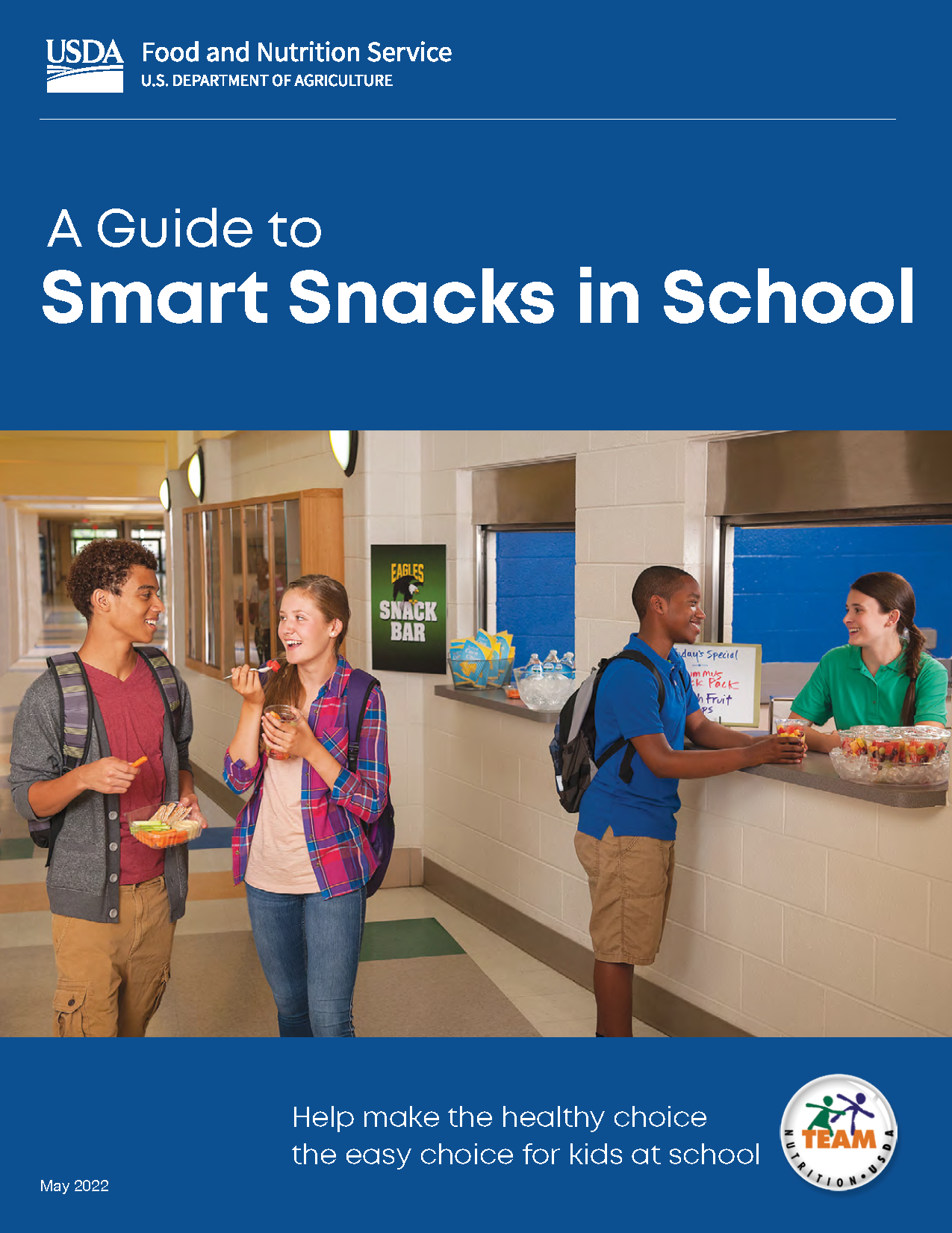 USDA Smart Snacks Guide 2022 Cover